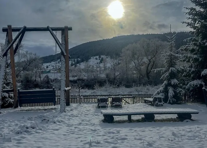 шум черемоша на березі річки 公寓